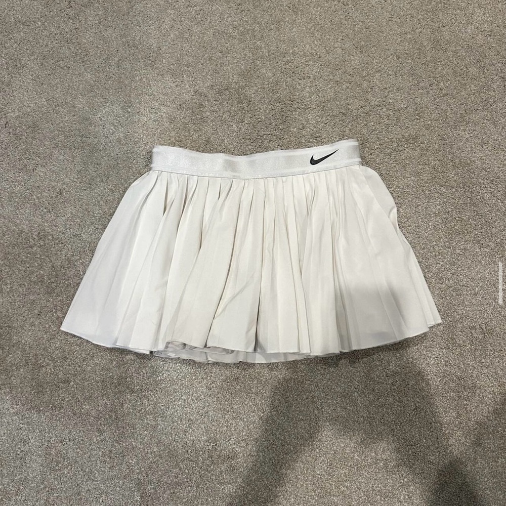 White Nike skirt